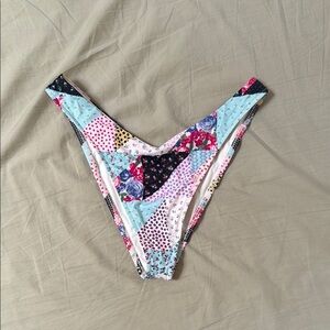 frankie's bikinis Patchwork Bikini Bottom